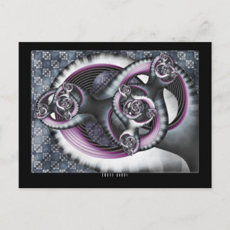 Runde über postkarte