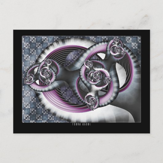 Runde über postkarte (Vorderseite)