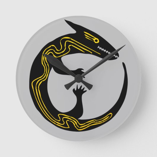 Runde Uhr (Vorderseite)