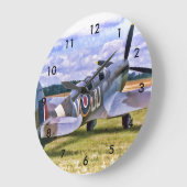 Runde Uhr - Branddesign (Winkel)