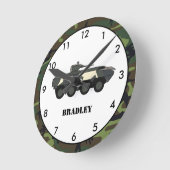 Runde Uhr für personalisierte Camouflage (Winkel)