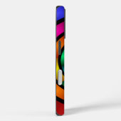 Runde und psychedelische Fraktal Kunst Case-Mate iPhone Hülle (Rückseite / Rechts)