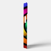 Runde und psychedelische Fraktal Kunst Case-Mate iPhone Hülle (Rückseite / Rechts)