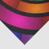 Runde und psychedelische Fraktal Kunst Seidenpapier (Detail)