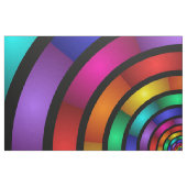 Runde und psychedelische Fraktal Kunst Stoff (Fat Quarter (45,7 x 55,9 cm))
