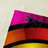 Runde und psychedelische Fraktal Kunst Strandtuch (Beispiel)