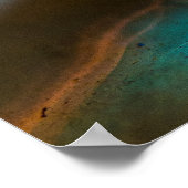 Runde und Runde 24 x 24-Wertpapier (Matte) Poster (Ecke)
