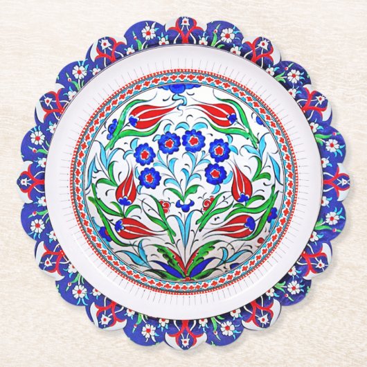 Runde Untersetzer mit Skalierung (Vorderseite)