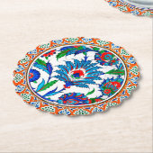 Runde Untersetzer mit Skalierung (angewinkelt)