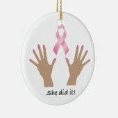 Runde Verzierung Keramik Ornament (Rechts)