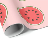 Runde Wassermelonen Geschenkpapier (Rolleneckpunkt)