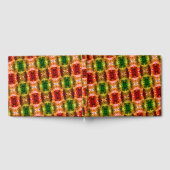 Runde zeichnend Formen erzeugen rote, grüne und go Gästebuch (Voll)