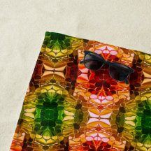 Runde zeichnend Formen erzeugen rote, grüne und go