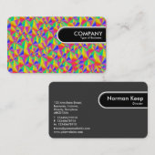 Runded Edge Tag - Abstrakt 080716(7) (Vorne/Hinten)