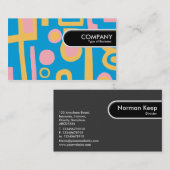 Runded Edge Tag - Abstrakt 170914 (Vorne/Hinten)