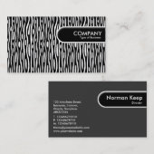 Runded Edge Tag - Abstrakt 280314 (Vorne/Hinten)