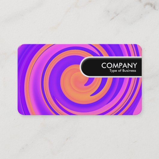 Runded Edge Tag - Abstrakt Swirl 250816 - 01c (Vorderseite)