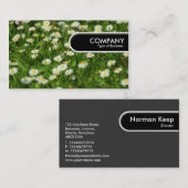 Runded Edge Tag - Daisy Meadow (Vorne/Hinten)