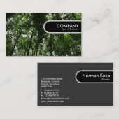 Runded Edge Tag - Edge Tag - Woodland Canopy 01 (Vorne/Hinten)