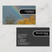 Runded Edge Tag - Ende des Regenbogens (Vorne/Hinten)