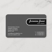 Runded Edge Tag - Farbbänder (runde Ecken) (Rückseite)