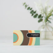 Runded Edge Tag - farbiger Kreis 02 (Stehend Vorderseite)