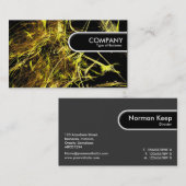 Runded Edge-Tag - Fraktal 02 Visitenkarte (Vorne/Hinten)