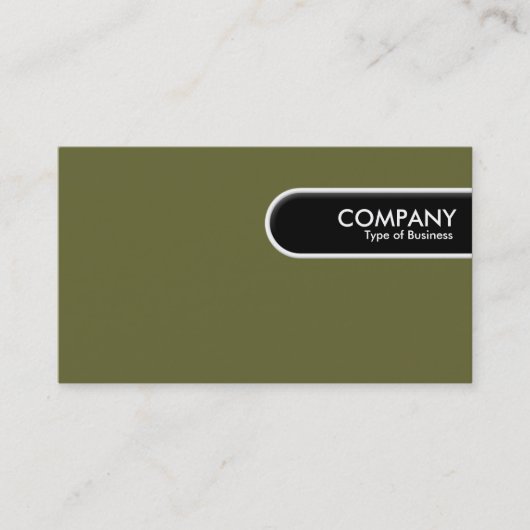 Runded Edge Tag - Green Brown (66633) (Vorderseite)
