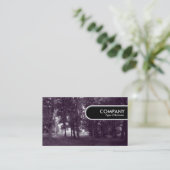 Runded Edge Tag - Holz (Lila geschliffen) (Stehend Vorderseite)