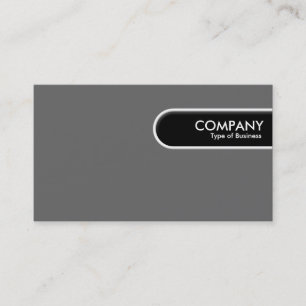 Runded Edge Tag - Mid Grau