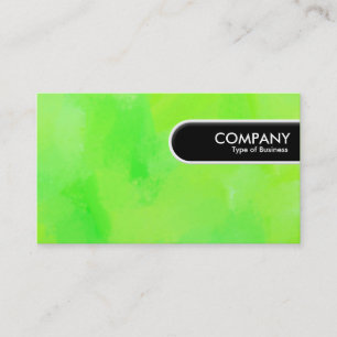 Runded Edge Tag - Painted Green II