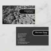 Runded Edge Tag - Sedum "Herbstfreude" (Vorne/Hinten)