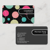 Runded Edge Tag - Spots & Circles 150816 (Vorne/Hinten)