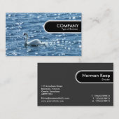 Runded Edge Tag - Swan (Vorne/Hinten)