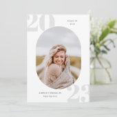 Runded Foto Frame Abschluss der Senior-Klasse (Stehend Vorderseite)