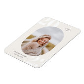 Runded Foto Frame Abschluss Magnet der Senior Clas (Linke Seite)