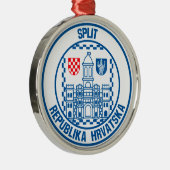 RundEmblem teilen Ornament Aus Metall (Rechts)