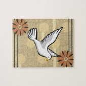 Runden der weißen Taube Puzzle (Horizontal)