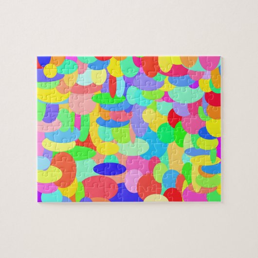 Runden des Farbpuzzles Puzzle (Horizontal)