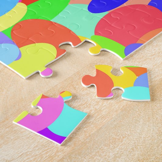 Runden des Farbpuzzles Puzzle (Seite)