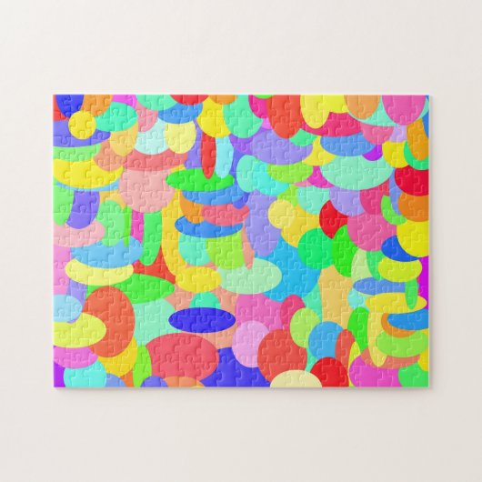 Runden des Farbpuzzles Puzzle (Horizontal)