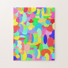 Runden des Farbpuzzles Puzzle