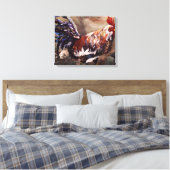 Runden drehen leinwanddruck (Insitu (Schlafzimmer))