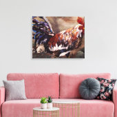 Runden drehen leinwanddruck (Insitu (Wohnzimmer))