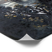 Runden eines Bends auf dem Mississippi-Steamboat Poster (Ecke)