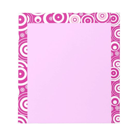 Runden Notepad Notizblock (Vorderseite)