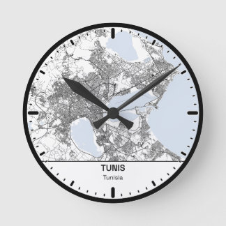 Rundenuhr Tunis Uhr City Line Kunst