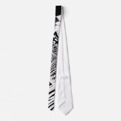 Rundenzeiten-Rennstrecke Krawatte (Rückseite)