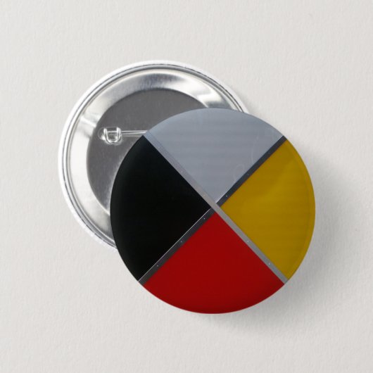 Runder 2 Zoll-Knopf Button (Vorne & Hinten)