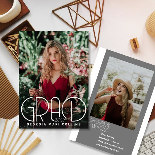 Runder Abschluss Einladung